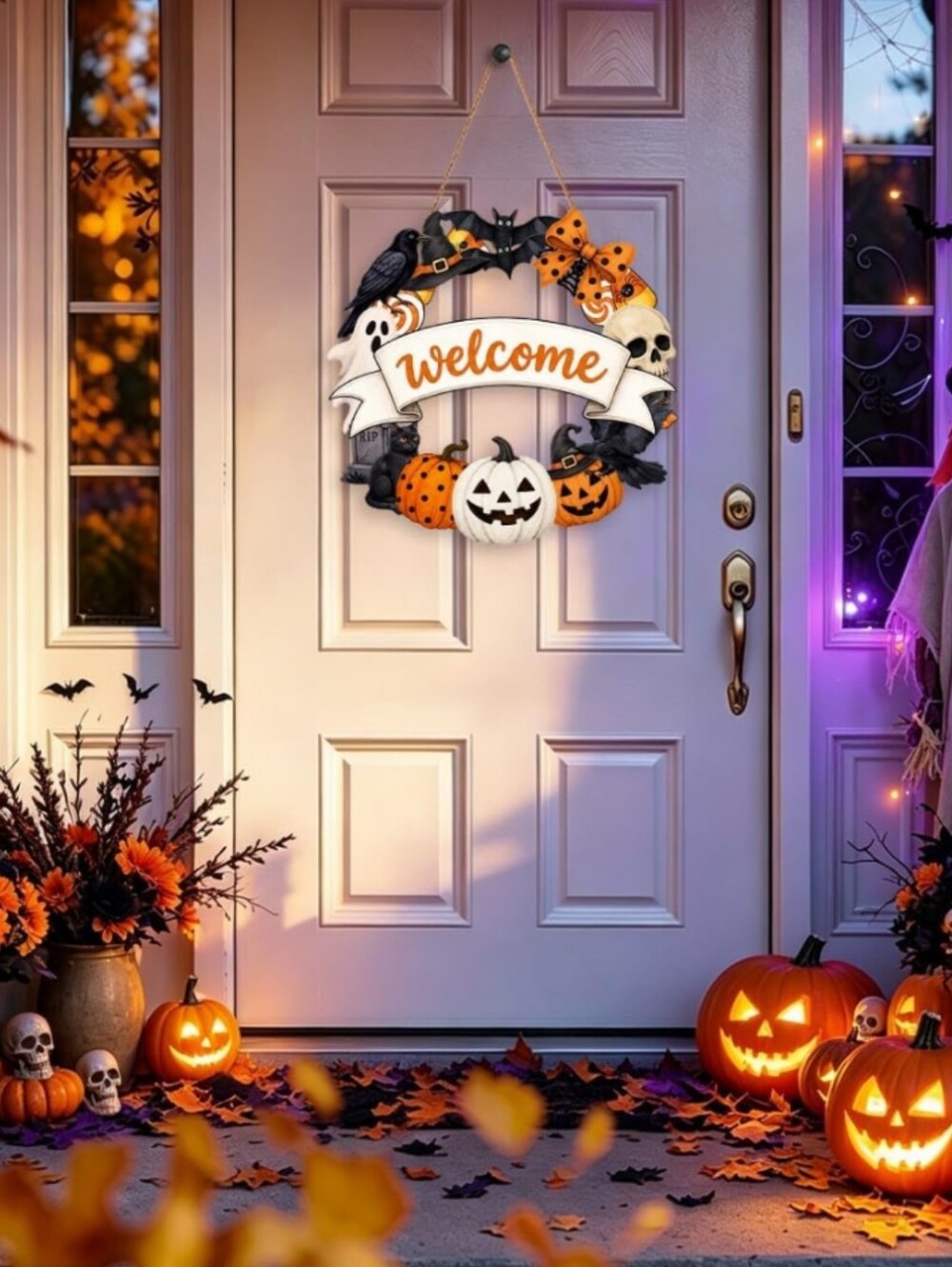 Happy Halloween Welcome Sign